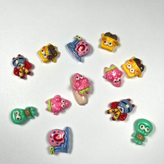 Mix Bob l’éponge (taille Médium) (5pcs)