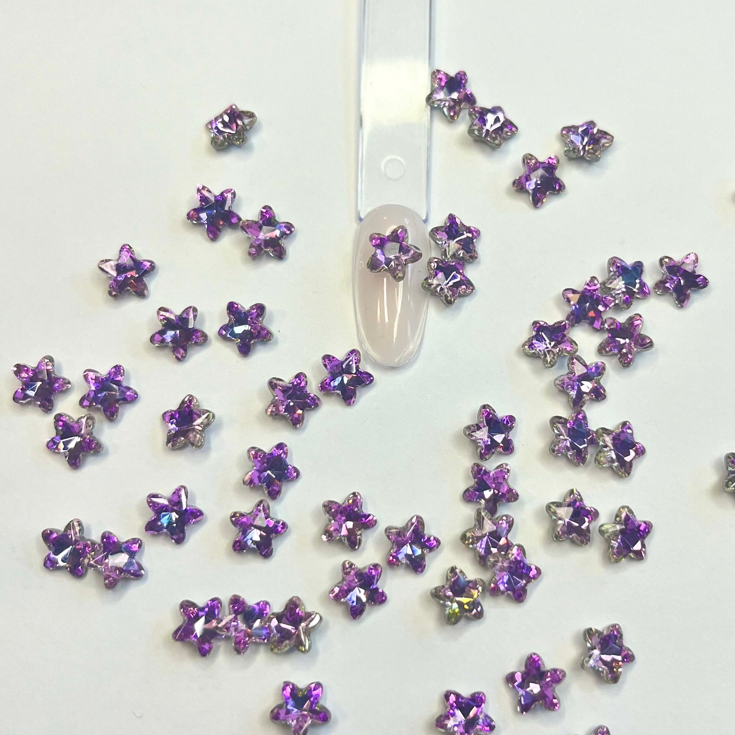 Strass fleurs star 10 pcs