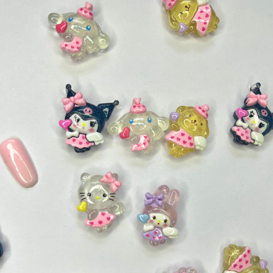 Mix hk et ses amis (5pcs) - Bling charm bar