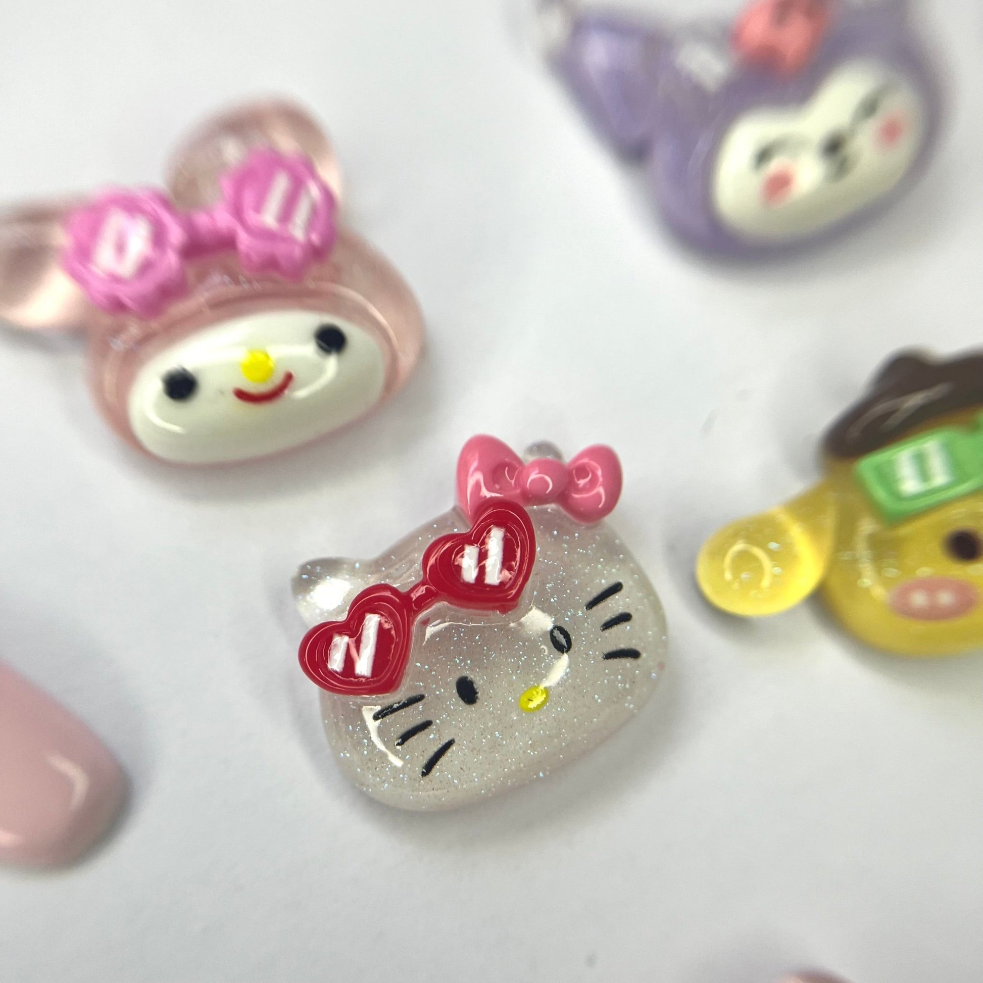 Mix sanrio lunettes 👓 (6pcs) - Bling charm bar