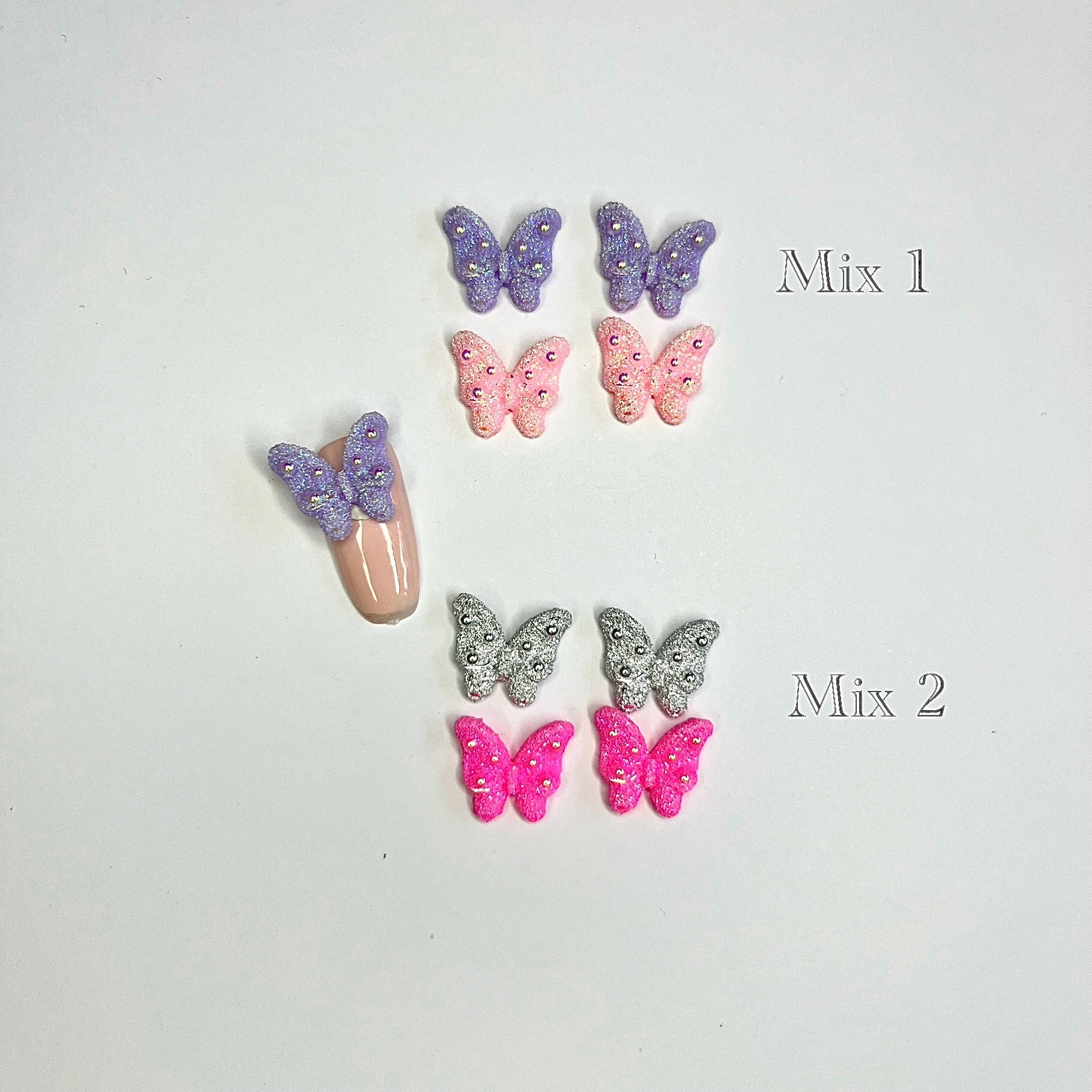 Butterfly 🦋 10 pcs - Bling charm bar