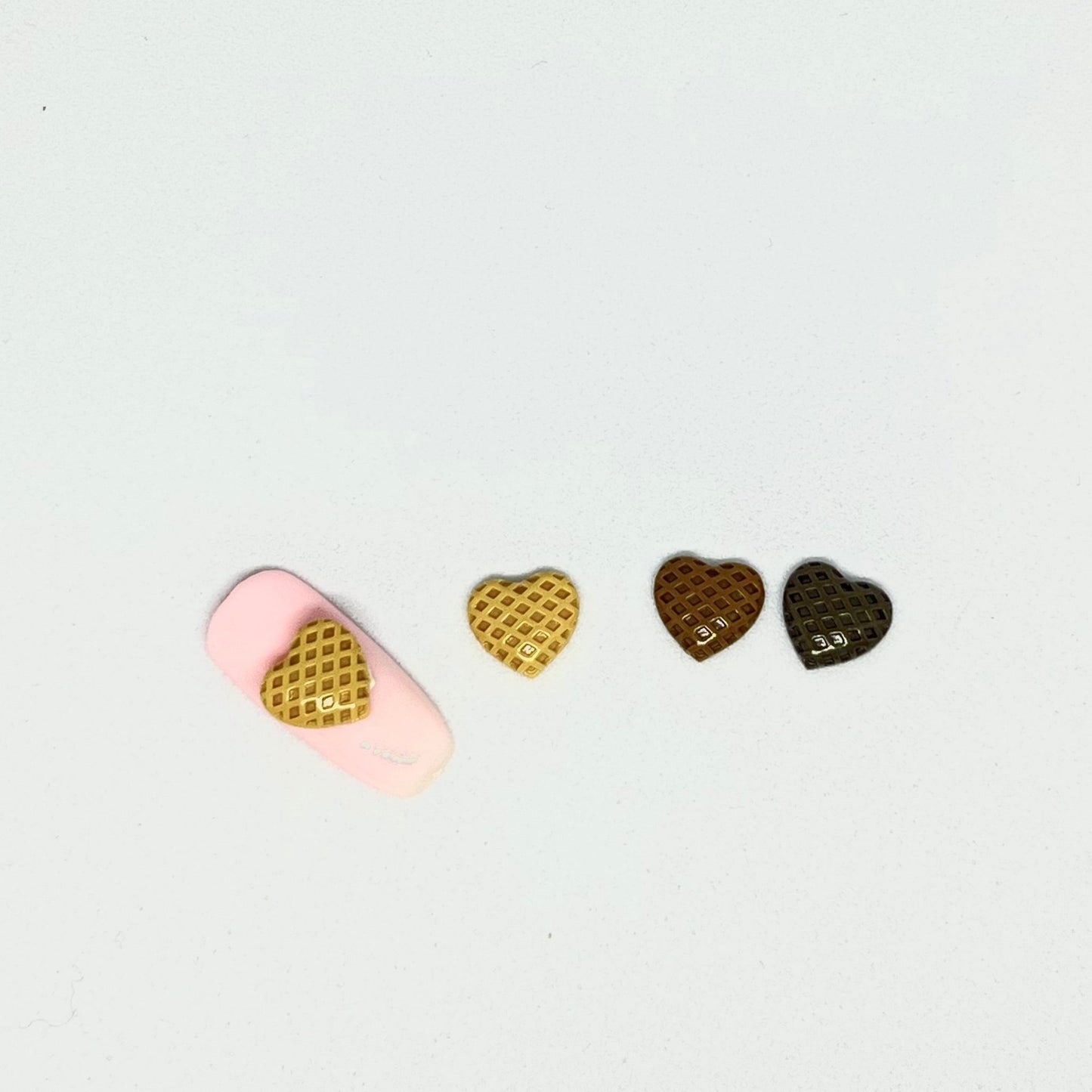 Gauffre coeur 🧇 10 pcs - Bling charm bar