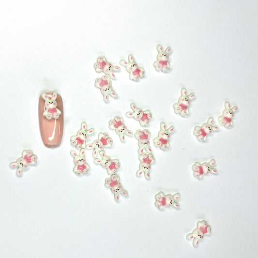 Mini lapin 🐰 12 pcs - Bling charm bar